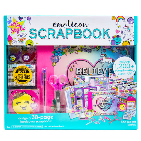 Emoticon Scrapbook, Over 1,200 Scrapbooking Essentials, 6+